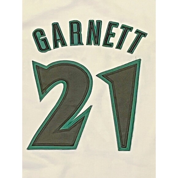 Kevin Garnett Minnesota Timberwolves Vintage Hardwood Classics Jersey Size 2X - Picture 4 of 8